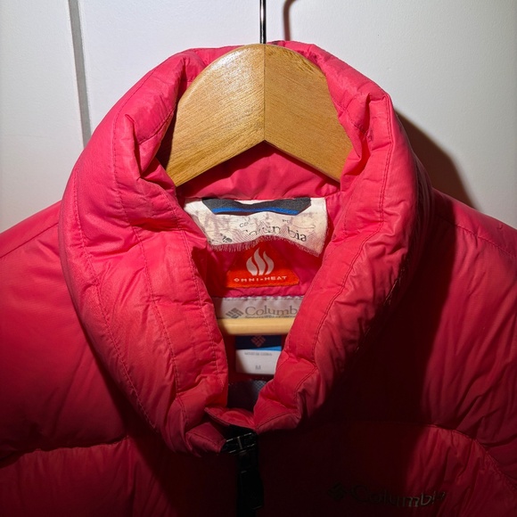 Columbia Omni-Heat Medium Hot Pink Puffer Coat - Picture 7 of 12